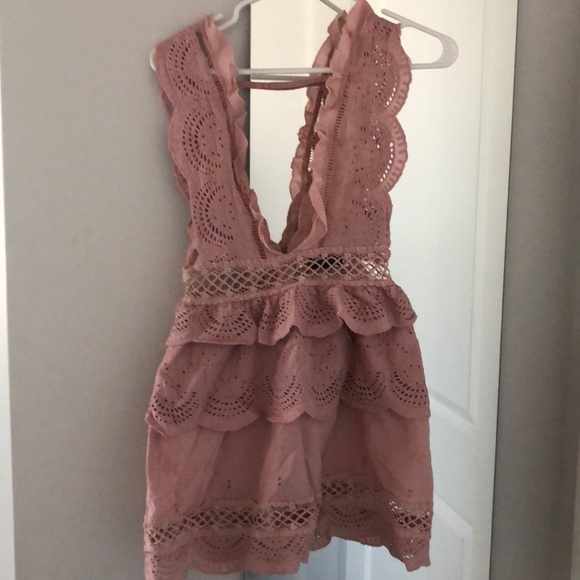 PrettyLittleThing Dresses & Skirts - Tiered Pink Mini Dress